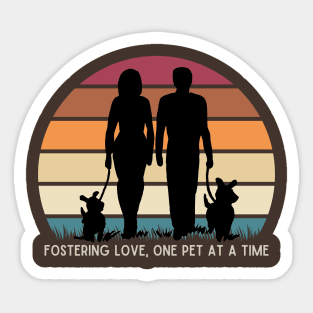 Fostering Love Sticker